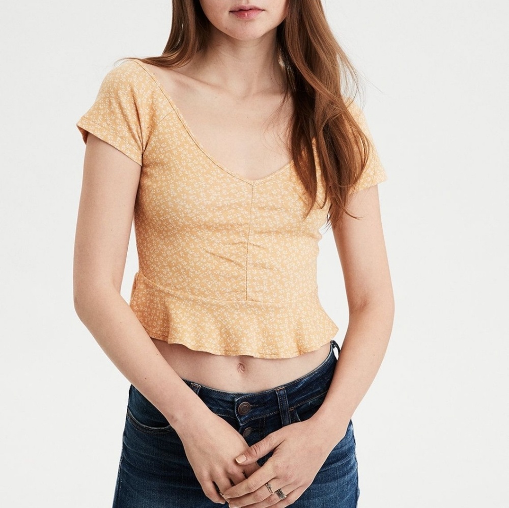 Floral Crop Top
